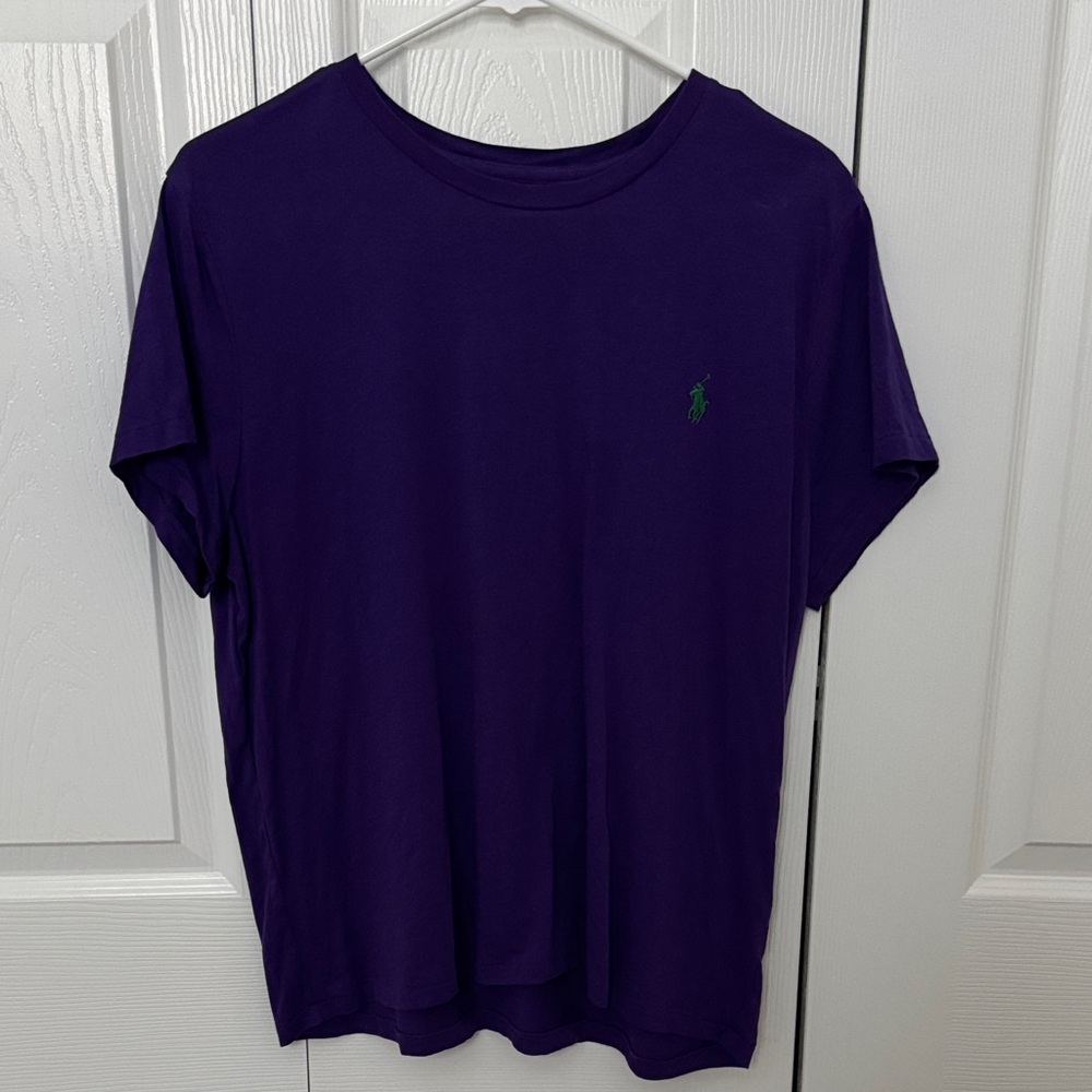 Polo Ralph Lauren Short Sleeve Purple Tee.